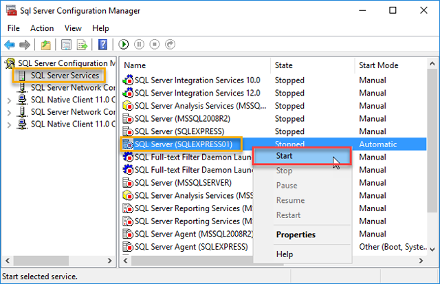 SQL Server Management Studio (SSMS) でデータベースに接続する 10