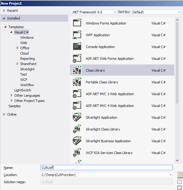 T-SQL: 全角を半角に変換する CLR 関数 2