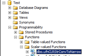 T-SQL: 全角を半角に変換する CLR 関数 8