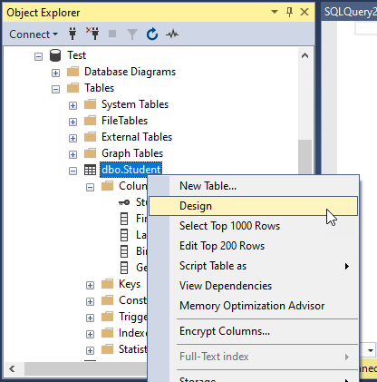 SQL Server Management Studio - CHECK 制約を作成する 2