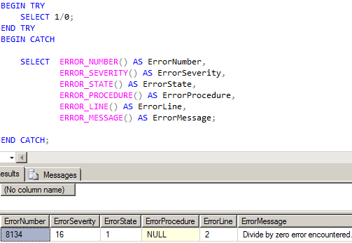 SQL Server のエラーメッセージ 4