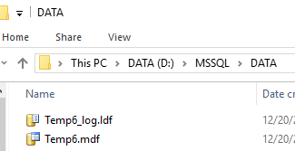 データベースファイルのデフォルトの保存場所　6