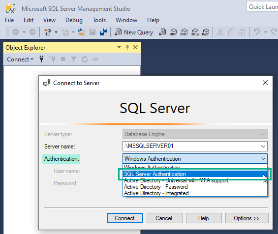 SQL Server - 認証モードの変更方法 6
