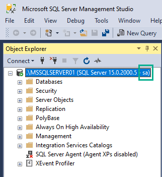 SQL Server - 認証モードの変更方法 9