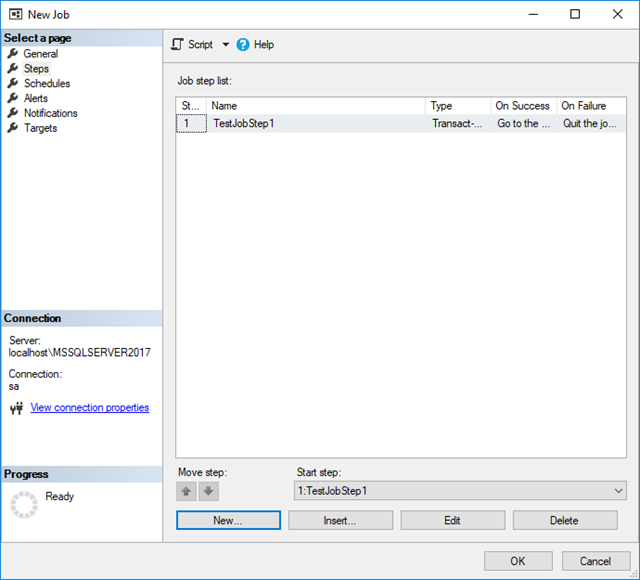 SQL Server - ジョブの作成とスケジュール設定方法 11