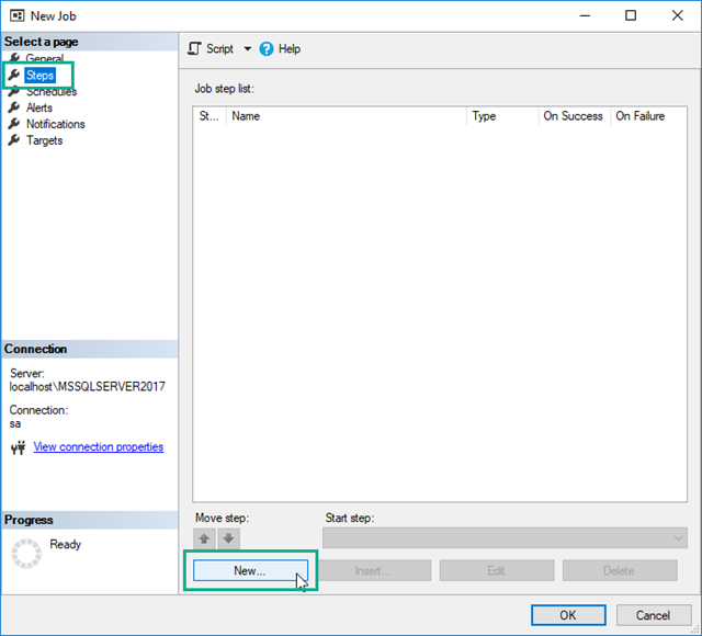 SQL Server - ジョブの作成とスケジュール設定方法 9