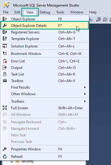 SQL Server Management Studio で複数のテーブルを一括削除する方法 2