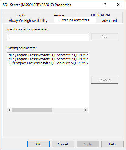 SQL Server ログ - ERRORLOG ファイルの保存場所 4