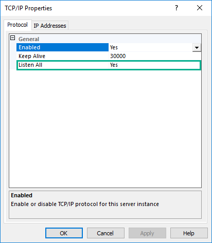 SQL Server が使用しているポートを確認する方法　6