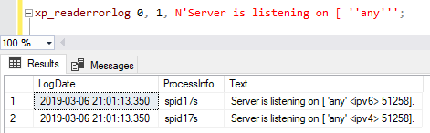SQL Server が使用しているポートを確認する方法　9