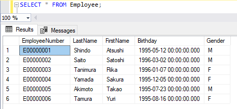 SQL Server Management Studio - Excel ファイルをインポートする 14