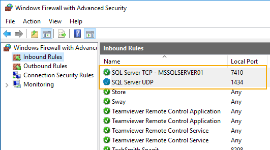 SQL Server リモート接続の設定方法 14