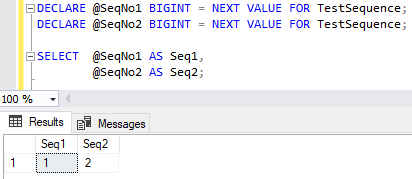 SEQUENCE を使ってシーケンス番号を振る方法 2