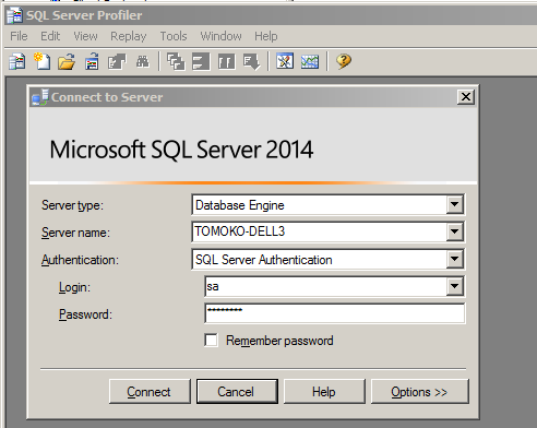 SQL Server Profiler の使い方　3