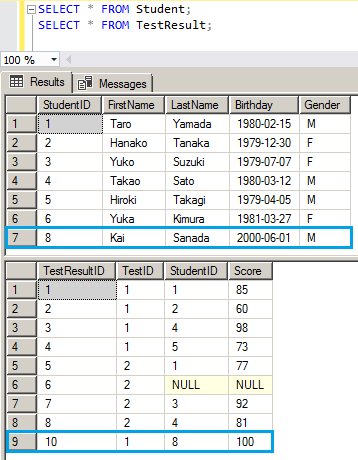 シンプルなトランザクション制御 7