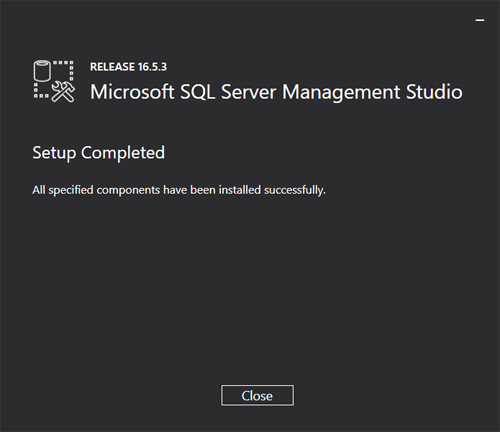SQL Server Management Studio (SSMS) をインストールする 4