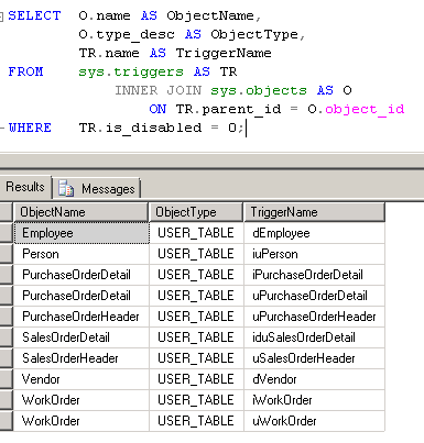 クエリーの実行結果2