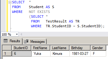 NOT IN を使う時は NULL に特に注意 4
