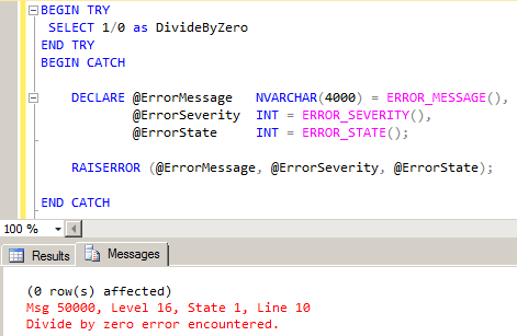 SQL Server で意図的にエラーを起こす 3