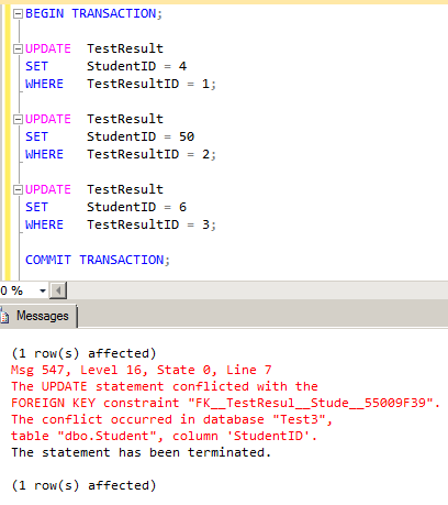 エラー発生時のトランザクションのロールバック 2