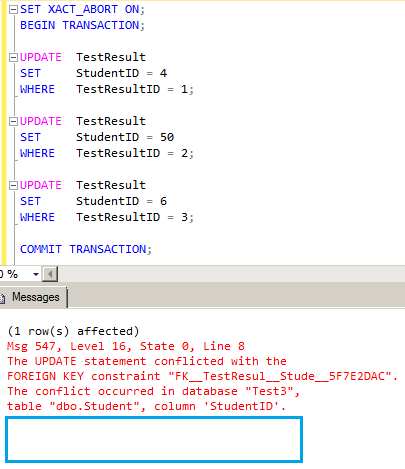 エラー発生時のトランザクションのロールバック 4
