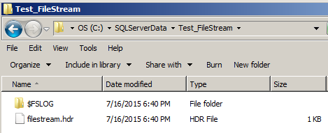 SQL Server: FILESTREAM（ファイルストリーム） を使ってファイルを保存する方法 6