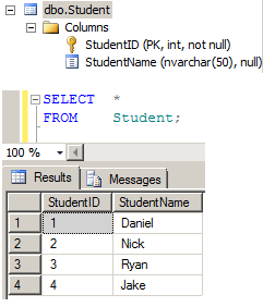 IDENTITY カラムにデータを指定してインサートする 1