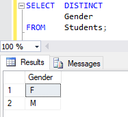 Select 文の実行結果 3