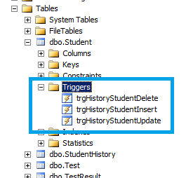 SQL Server の DML トリガーを作成する 2