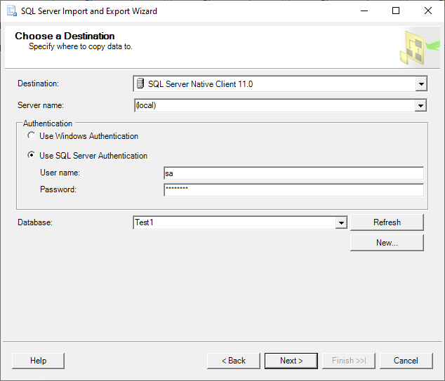 SQL Server - Excel からのデータインポートで 255 文字より多い文字数のデータをインポートする方法 4