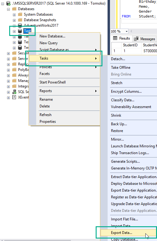 改行入りのデータを Excel にエクスポートする 8