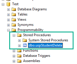 SQL Server のストアドプロシージャを変更・削除する 1