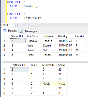 SQL Server のストアドプロシージャを変更・削除する 8