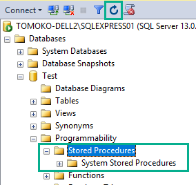 SQL Server のストアドプロシージャを変更・削除する 9