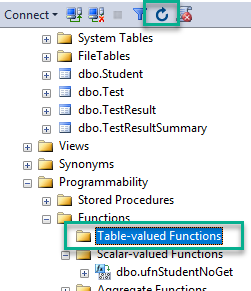 SQL Server のユーザー定義関数を変更・削除する 6