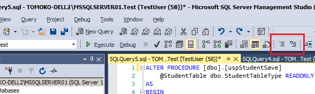 T-SQL: コメント 5