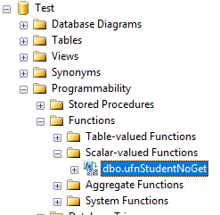 SQL Server のユーザー定義のスカラー関数を作成する 2