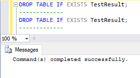 DROP TABLE でテーブルを削除する 5