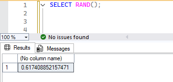 RAND 関数の使い方：乱数を生成する方法 1