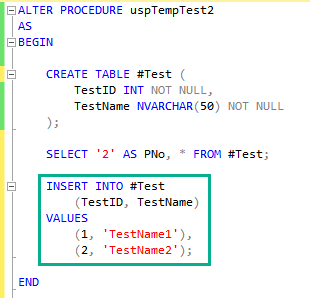 SQL Server で一時テーブルを使う時のちょっとした注意点　10