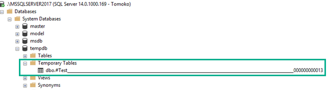SQL Server で一時テーブルを使う時のちょっとした注意点　2